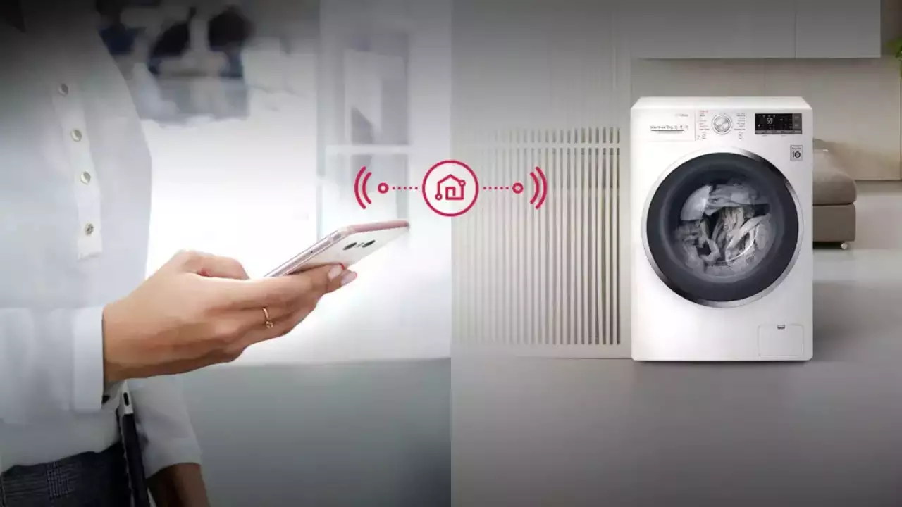 اتصال به وای فای ماشین لباسشویی