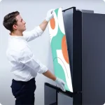 پنل‌های جدید سامسونگ بر روی یخچال